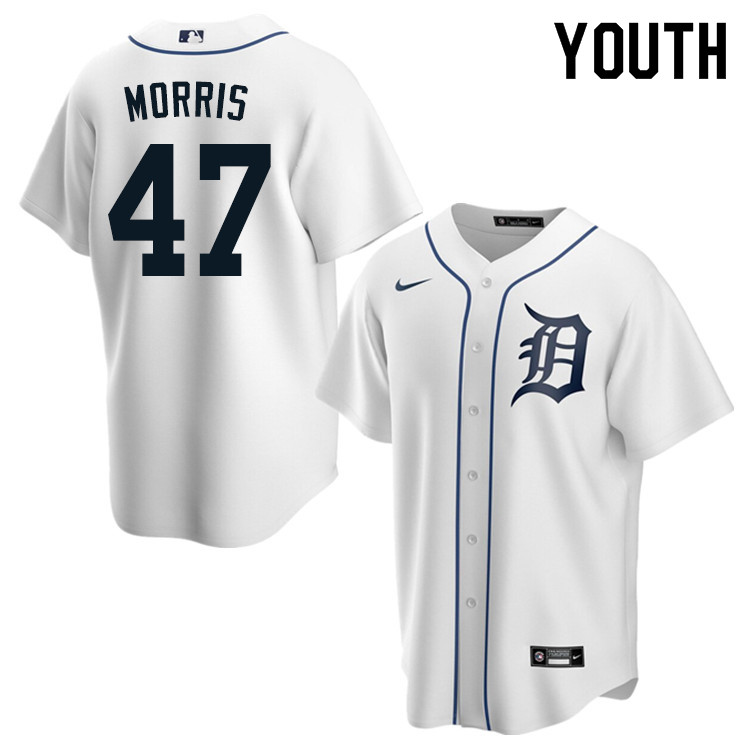 Nike Youth #47 Jack Morris Detroit Tigers Baseball Jerseys Sale-White